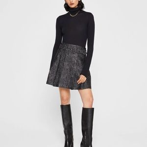 Brocade Mini Skirt* - New With Tags - NEVER WORN - Black